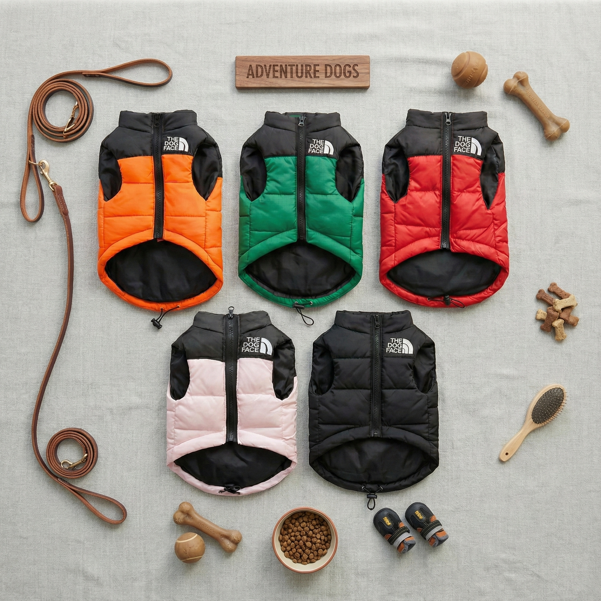 Luxury Feather Down Jacket for Dogs