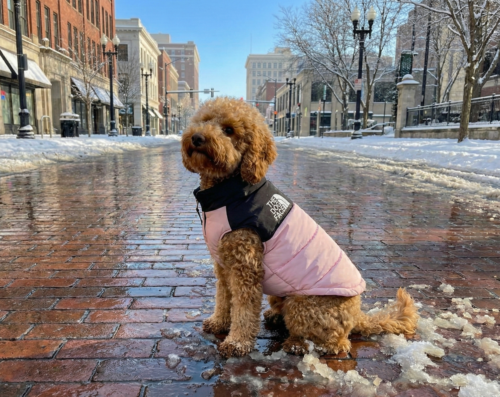 Luxury Feather Down Jacket for Dogs