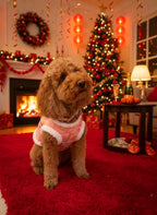 Floral Cheongsam Winter Jacket, for Dogs and Cats