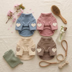 Heart Patch Cardigan, for Dogs & Cats