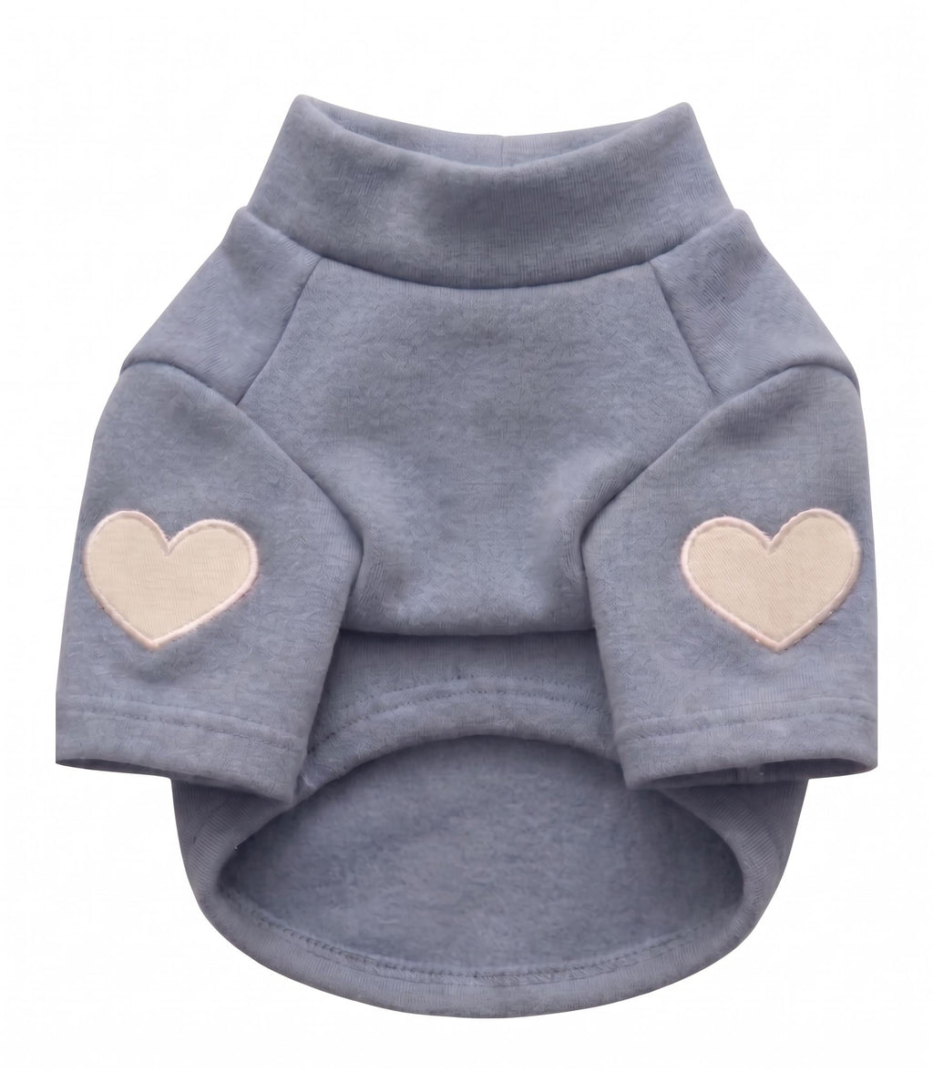 Heart Patch Cardigan, for Dogs & Cats