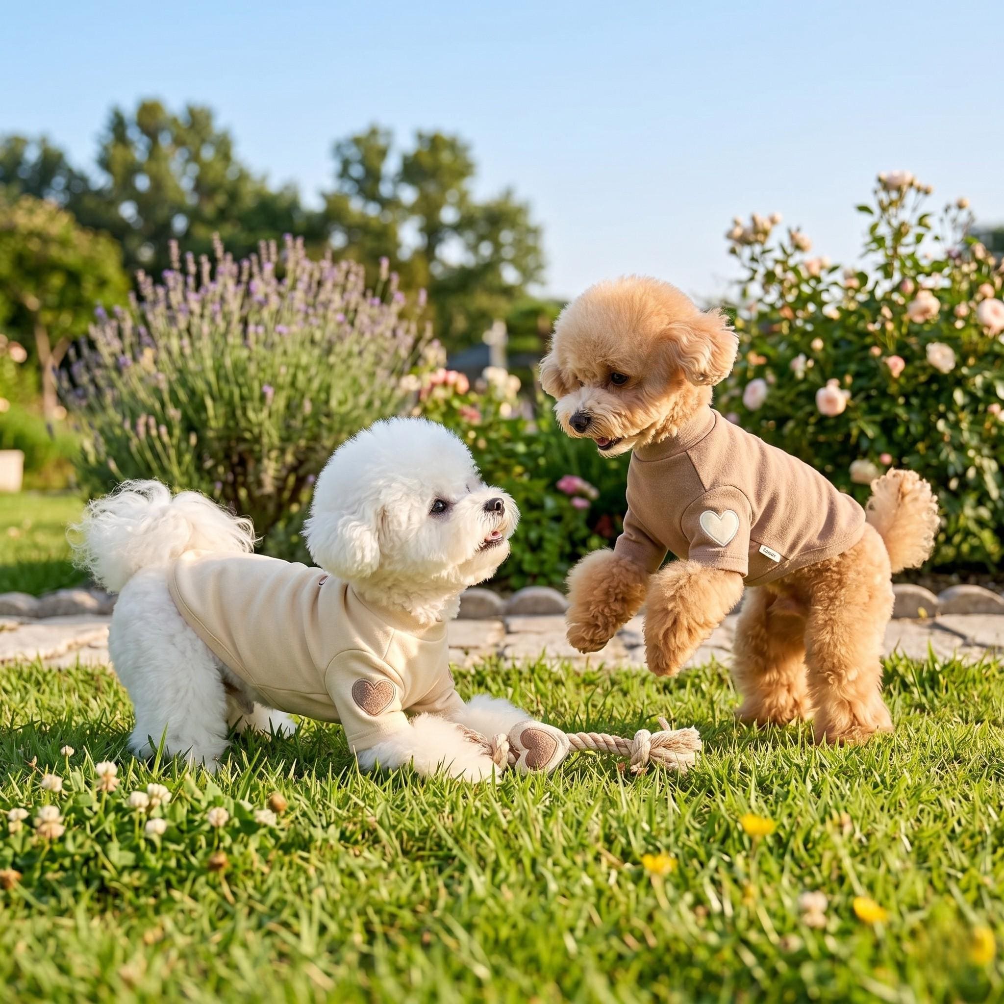 Heart Patch Cardigan, for Dogs & Cats