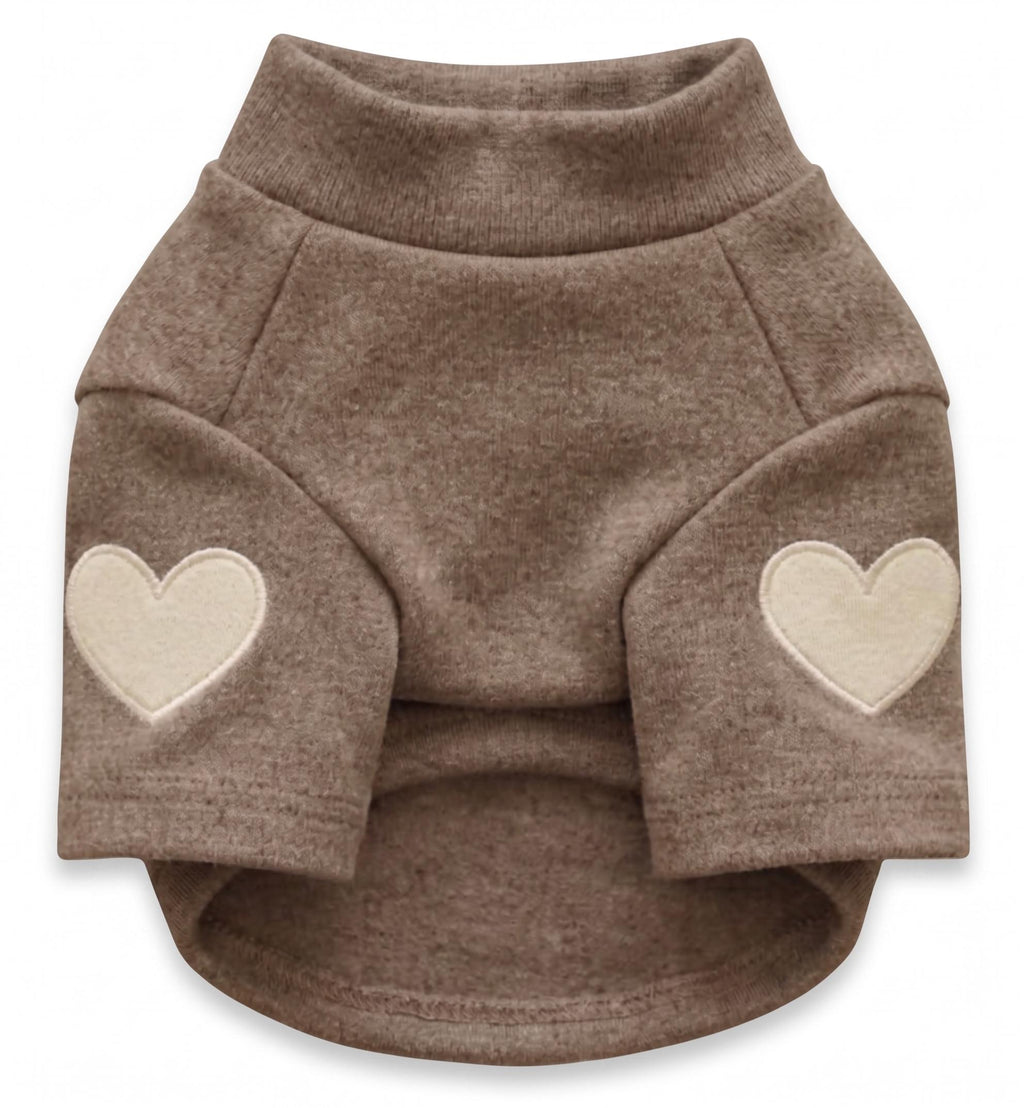 Heart Patch Cardigan, for Dogs & Cats