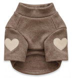 Heart Patch Cardigan, for Dogs & Cats