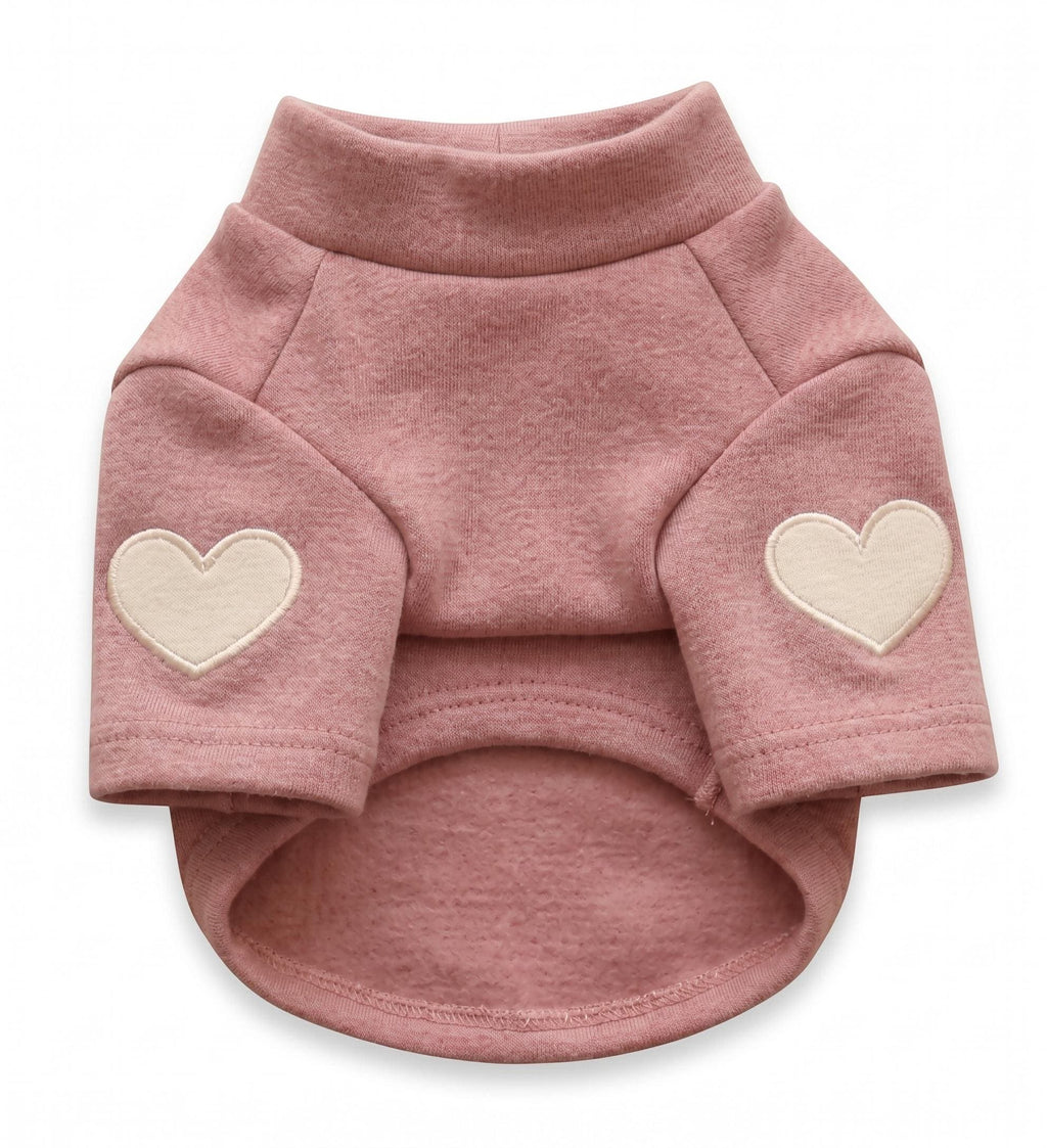 Heart Patch Cardigan, for Dogs & Cats