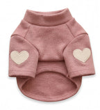 Heart Patch Cardigan, for Dogs & Cats