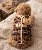 3D Bear Sherpa Cardigan, for Dogs & Cats