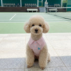 Embroidered Preppy Dog Polo