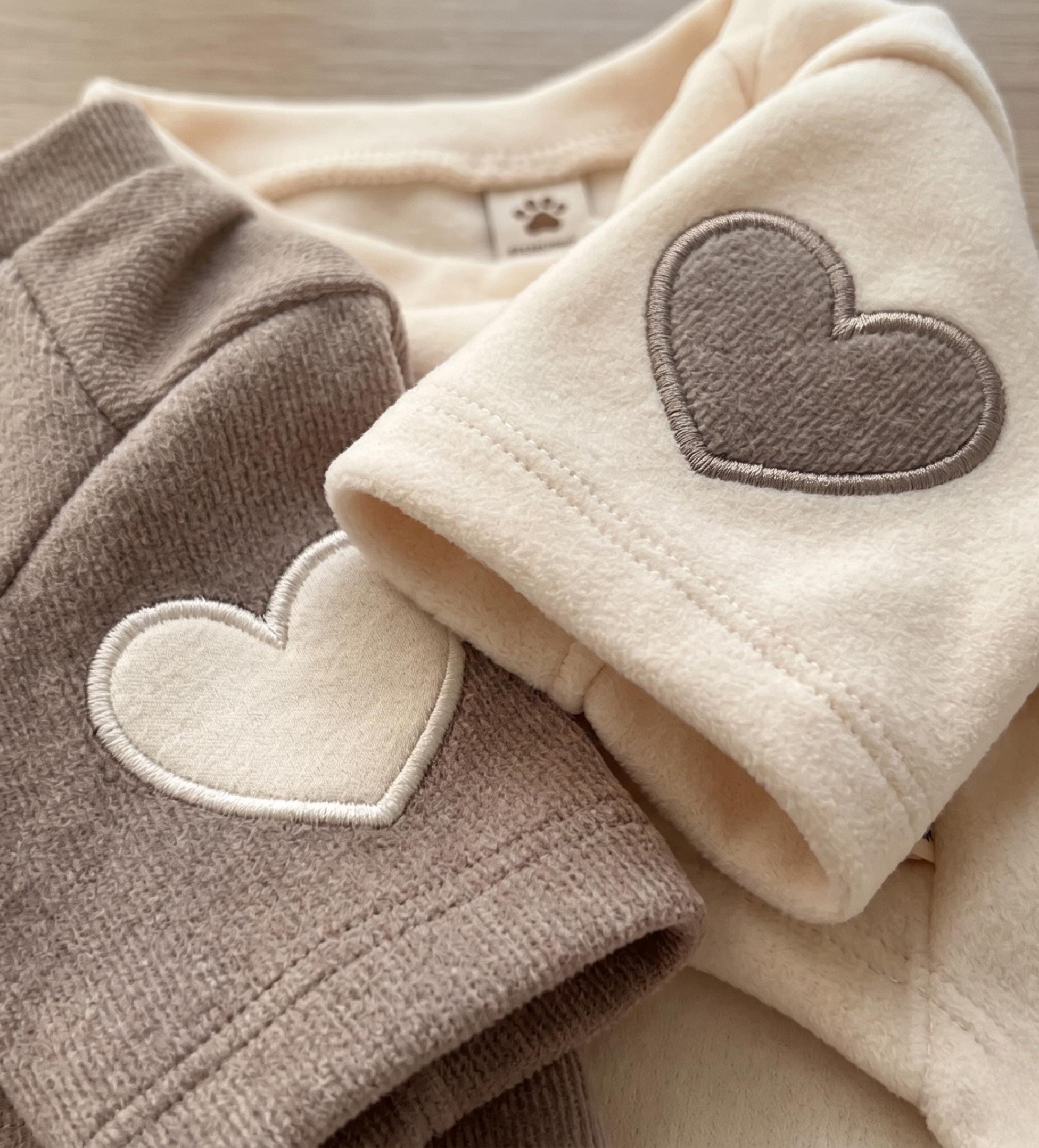 Heart Patch Cardigan, for Dogs & Cats