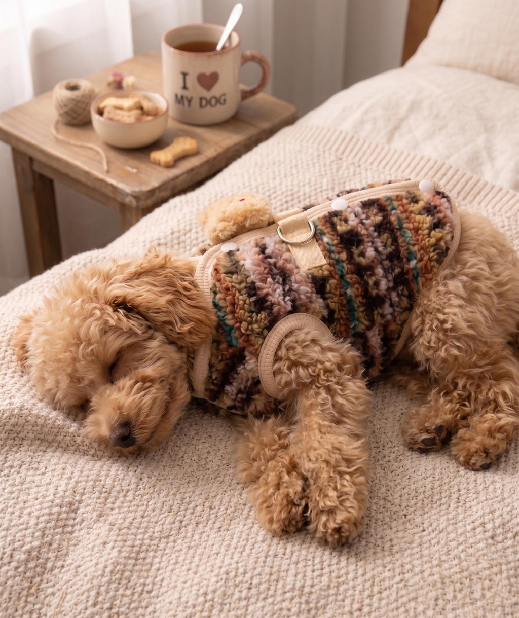 3D Bear Sherpa Cardigan, for Dogs & Cats