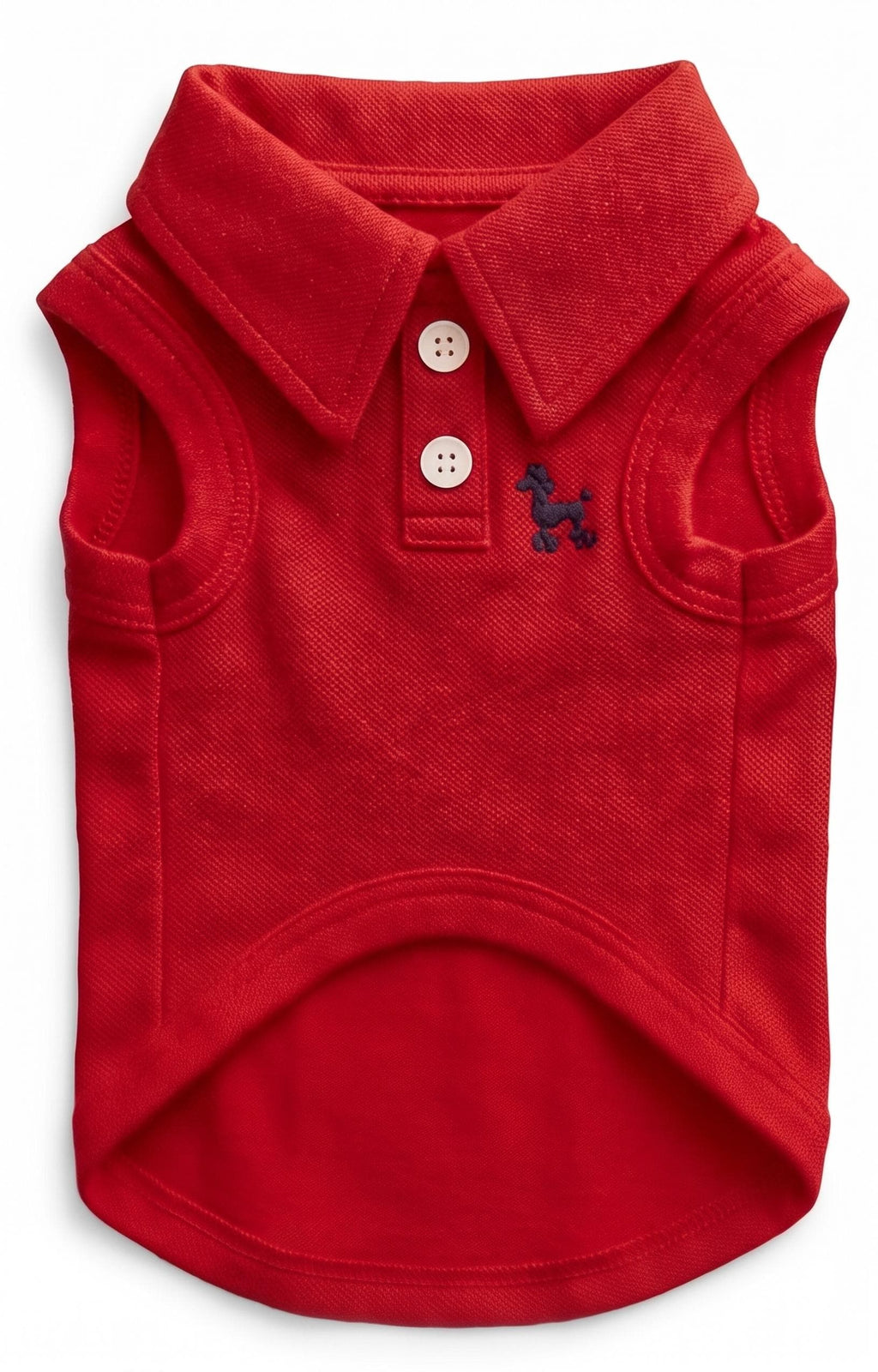Embroidered Preppy Dog Polo