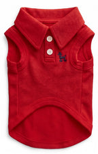 Embroidered Preppy Dog Polo