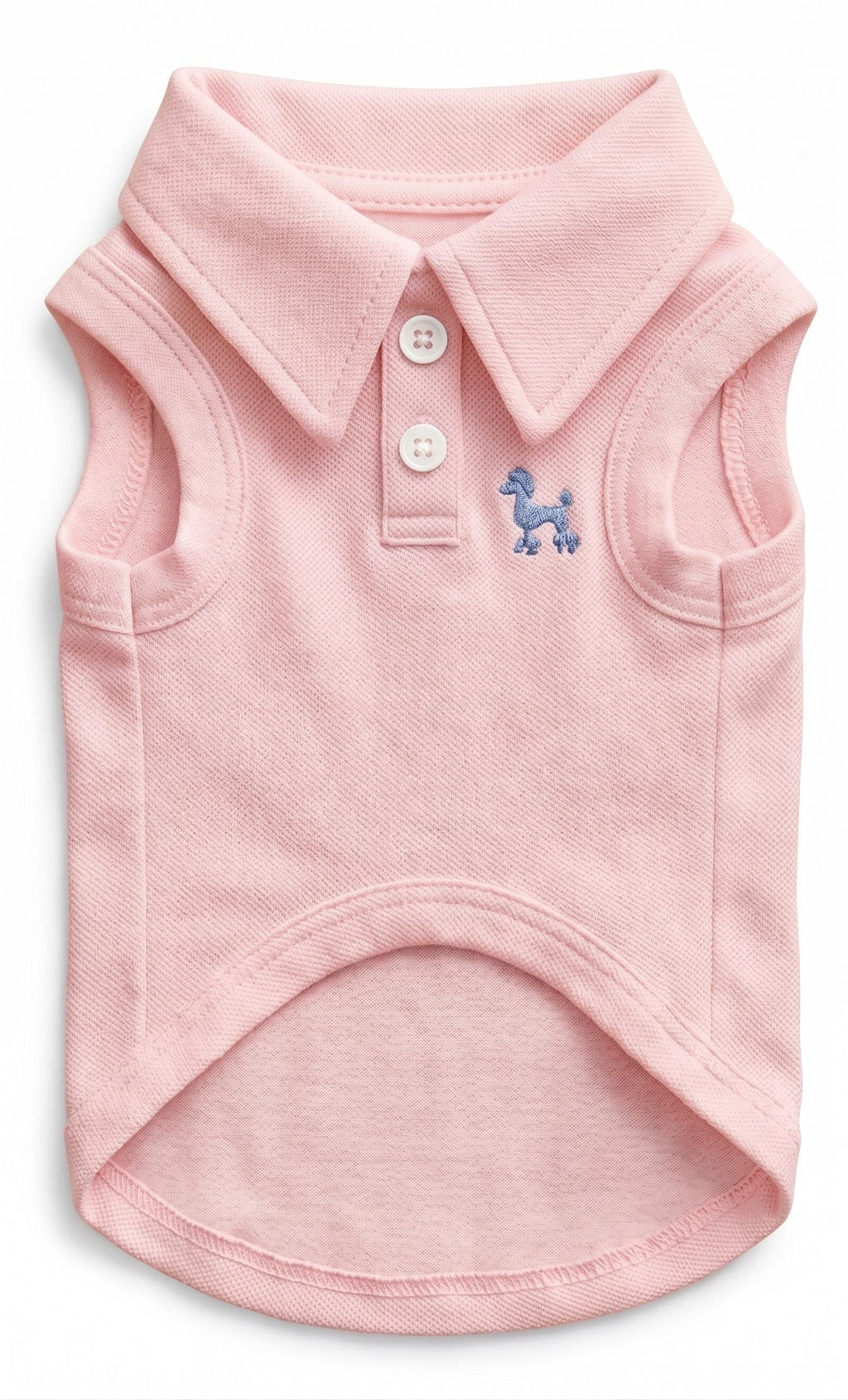 Embroidered Preppy Dog Polo