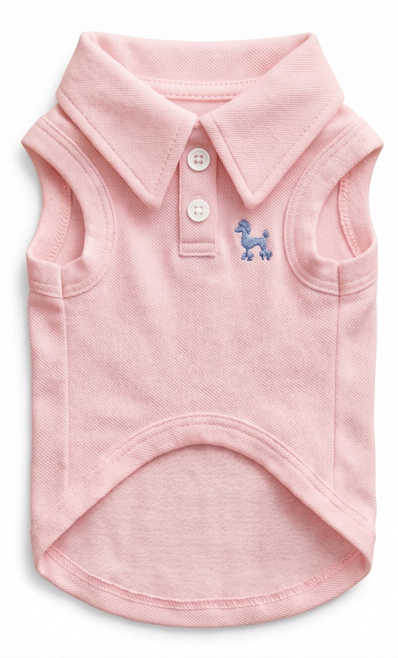 Embroidered Preppy Dog Polo