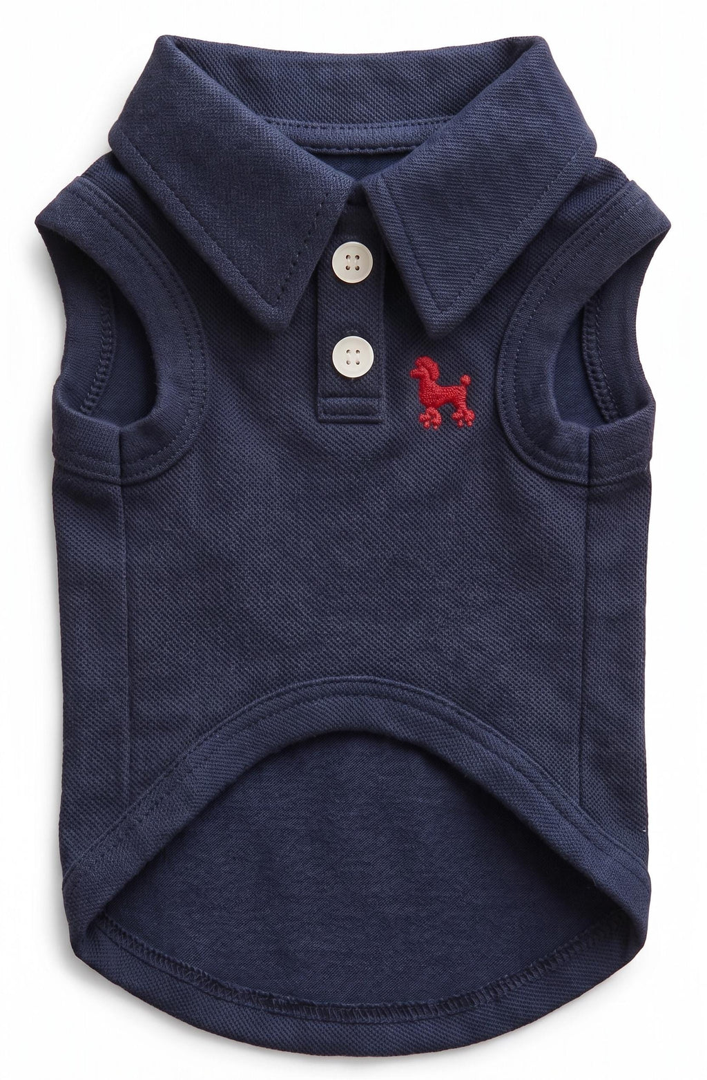 Embroidered Preppy Dog Polo