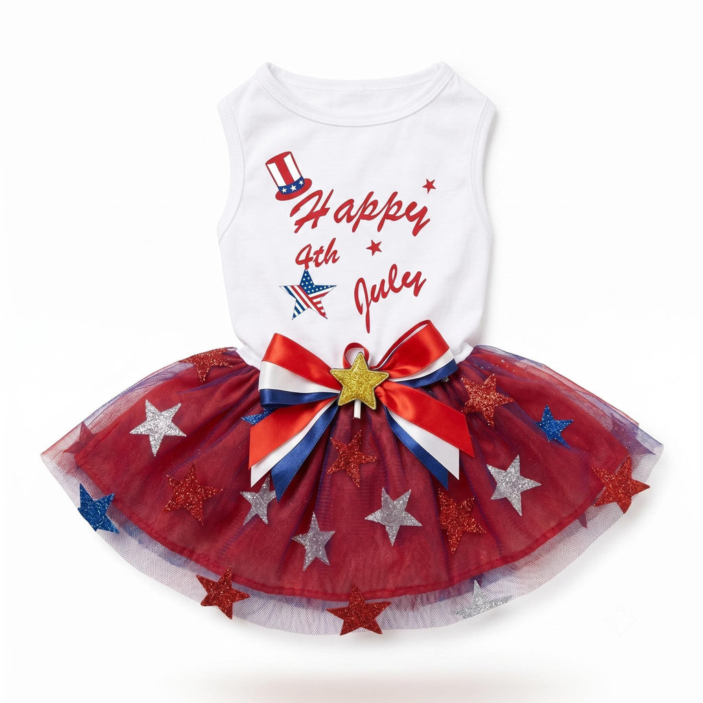 4th of July Dog Tutu Dress