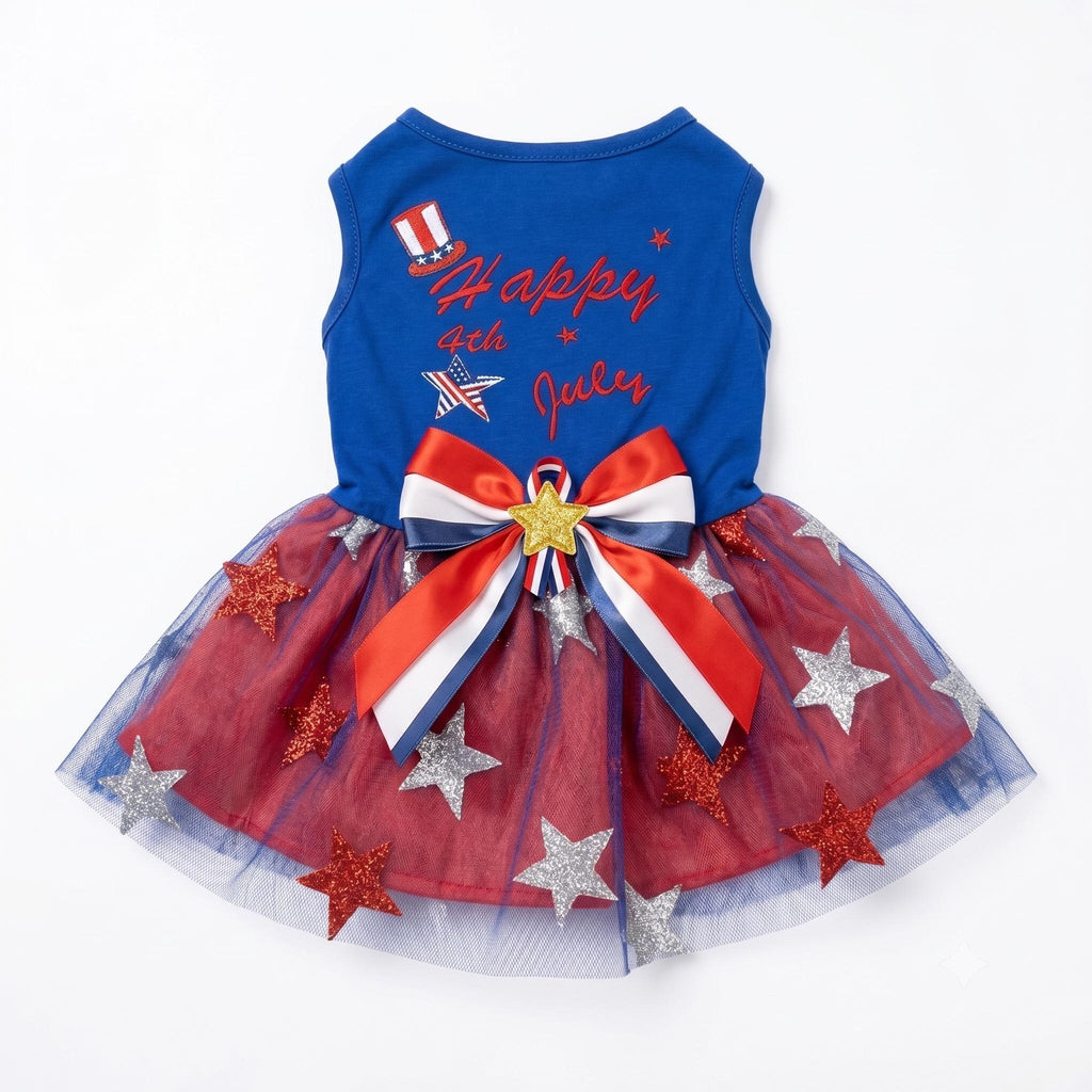 4th of July Dog Tutu Dress